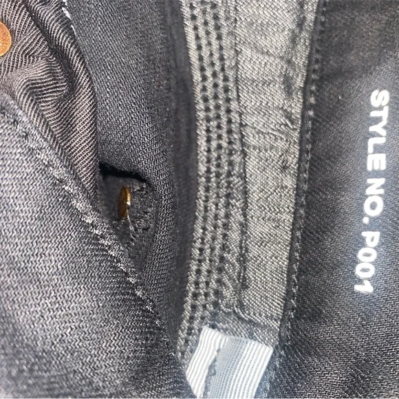 Purple Brand POO1 Black Raw Jeans